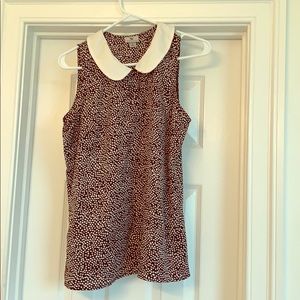 Peter Pan polka dot tank.
